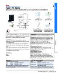 Thumbnail of document Data Sheet - PLS Paddle Level Switch